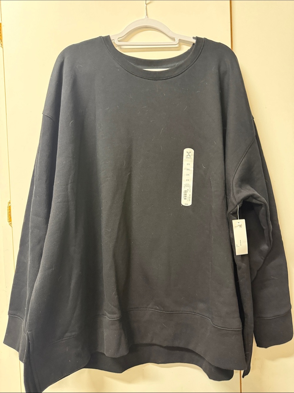 Xersion Black Crewneck Pullover Sweater